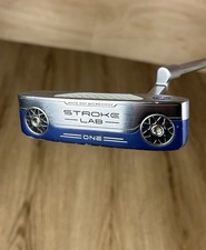 Odyssey Stroke Lab One Putter - 33.5 Inch - Original Grip + Head Cover - Navy
