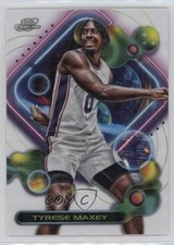 2023-24 Topps Cosmic Chrome White Hole Refractor Tyrese Maxey #96 9et