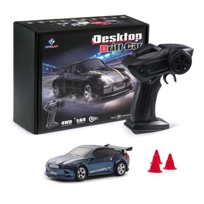 USA 1/64 Drift RC Sportscar 2.4Ghz Racing Remote Contrl Car Model Toys Gift Blue