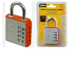 Rolson Combination Padlock 66498