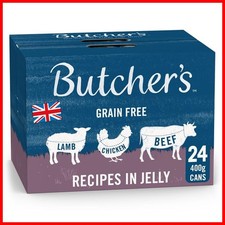 Butchers Tripe Mix (24 x 400g Tins) Jelly Dog Food Nutrition Health Meat Diet 4.17 per kilo