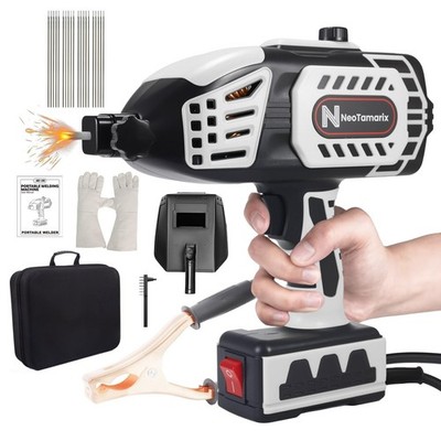 Handheld Welder Machine 110V, NeoTamarix 20-150A IGBT Inverter Portable ARC W...
