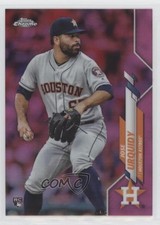 2020 Topps Chrome Pink Refractor Jose Urquidy #142 Rookie RC 0a6