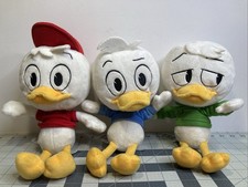 Disney Store Huey Dewey Louie 2017 DuckTales 10  Plush Set Of 3