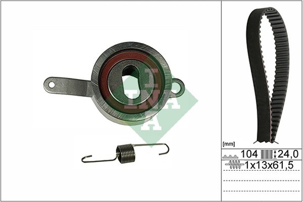 Zahnriemensatz Schaeffler INA 530 0314 10 FüR Civic Accord Honda HR D16B6 MB MA-image