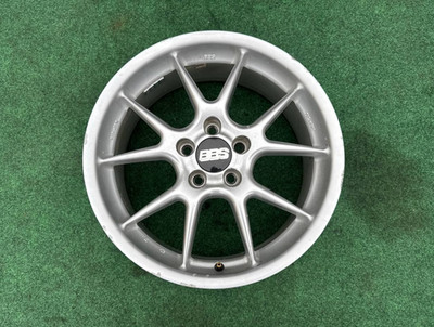   Genuine BBS 18 Wheel Rim RK 030 18x7.5 ET42 5x114.3 OEM Brilliant Silver