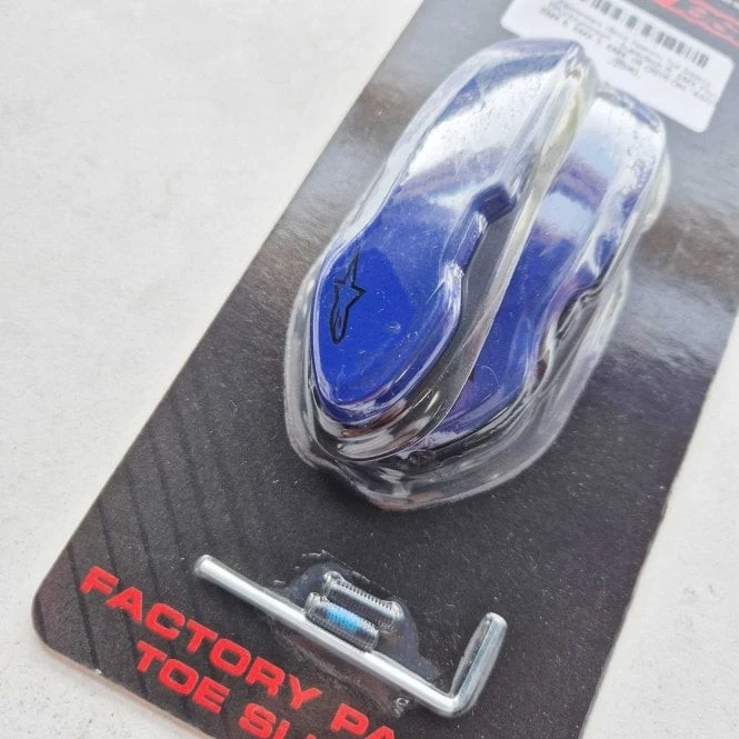 Alpinestars AS03 Toe Sliders - TPU/Aluminium - Supertech/SMX Plus 2015> - Blau - Bild 2 von 4