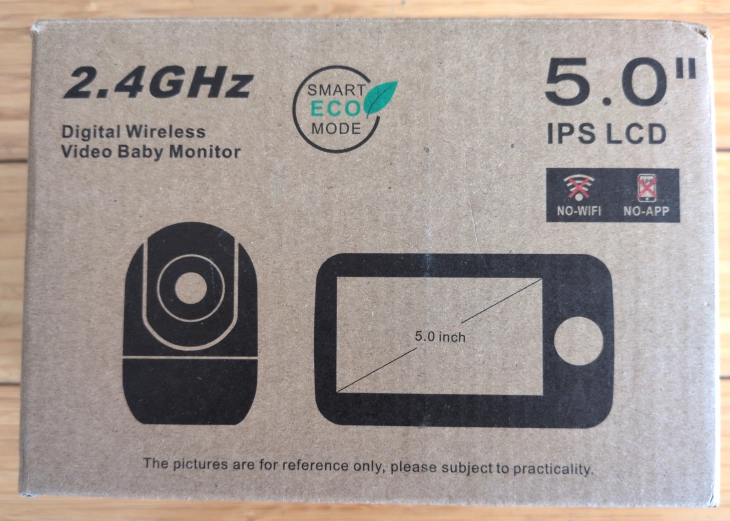 Hello Baby Monitor HB6550 New In Box Digital Baby Monitor Camera 5.0”