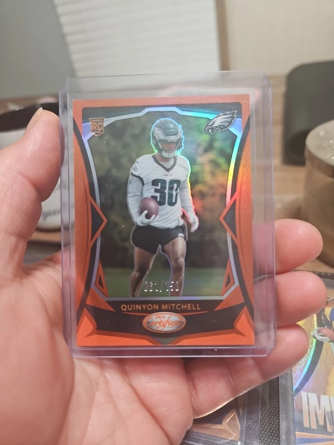 2024 Panini Certified - Rookies Quinyon Mitchell #116 Mirror Orange /150 (RC)