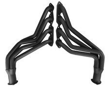 1968-1987 Chevy Gmc Truck 396-454 Bbc Big Block Long Tube Header Black H60701bk