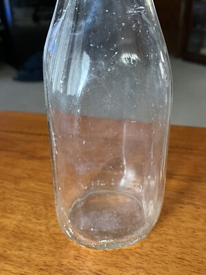 Vintage Square 1 qt Russell Dairy Co. Eau Claire Wisconsin