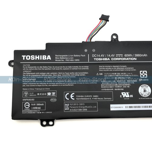Genuine PA5149U-1BRS Battery for Toshiba Tecra Z40-A Z40-B Z40-C Z40T-C Z50-A - Picture 2 of 3