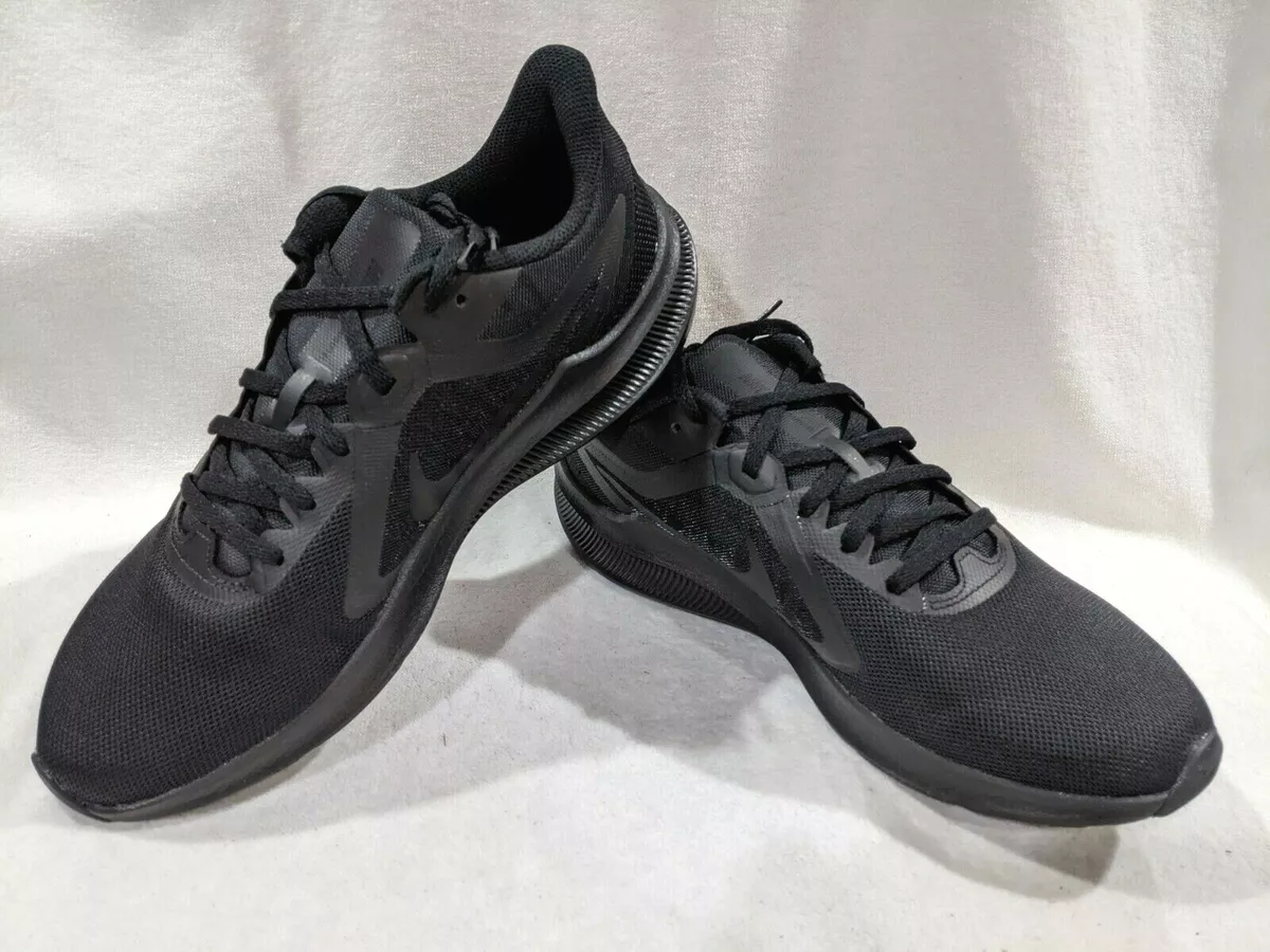 Chaussures de course femme Nike Downshifter 10 noires Taille 11 neuves dans le