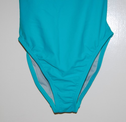 Costume da bagno donna Speedo blu turchese doppio cinturino 1 pezzo nuovo con etichetta tg 6 8 10 12 - Foto 5 di 13