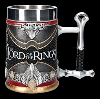 Krug Herr Der Ringe - Aragorn | Bierkrug Trinkgefäß Film Merchandise 600Ml