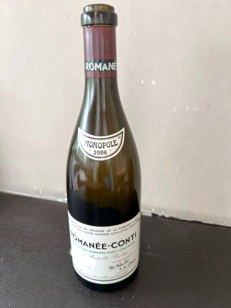 DRC Romanee conti Empty bottle 1957