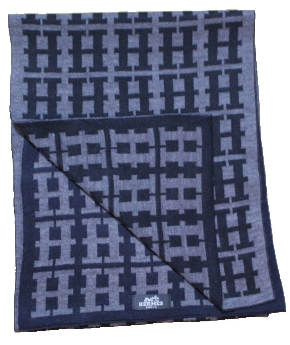 Bufandas y estolas HERMÈS Negro para Mujer Geométrico