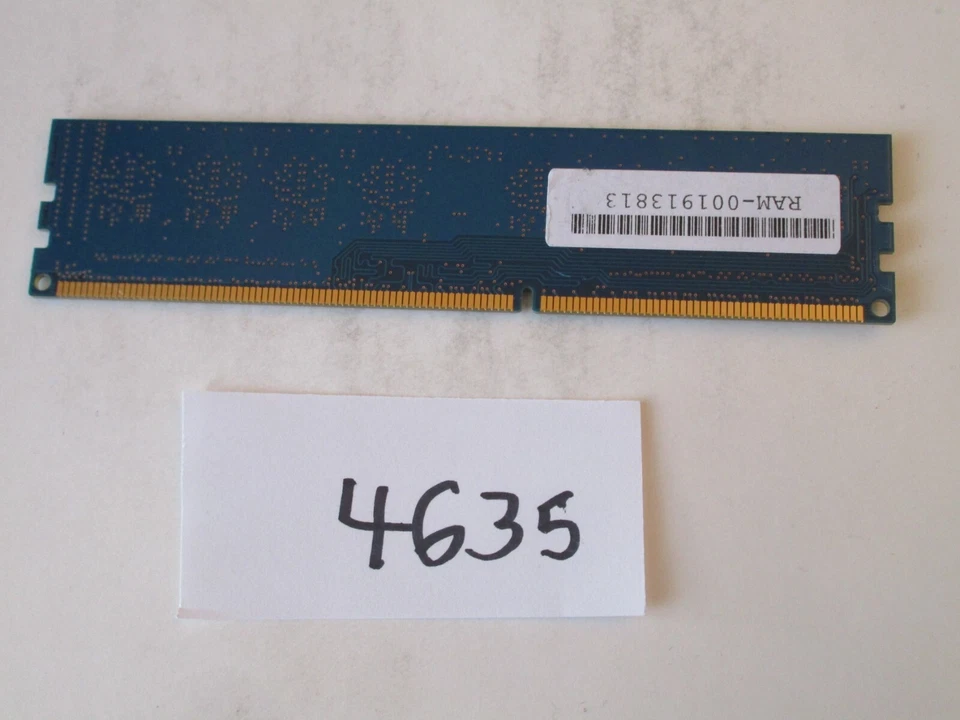 Hynix HMT325U6BFR8C-H9 2Gb PC3-10600 1333Mhz DDR3 Desktop Memory RAM (4635) - Image 2 of 2