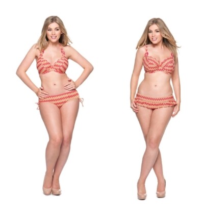 short curvy girl bikini