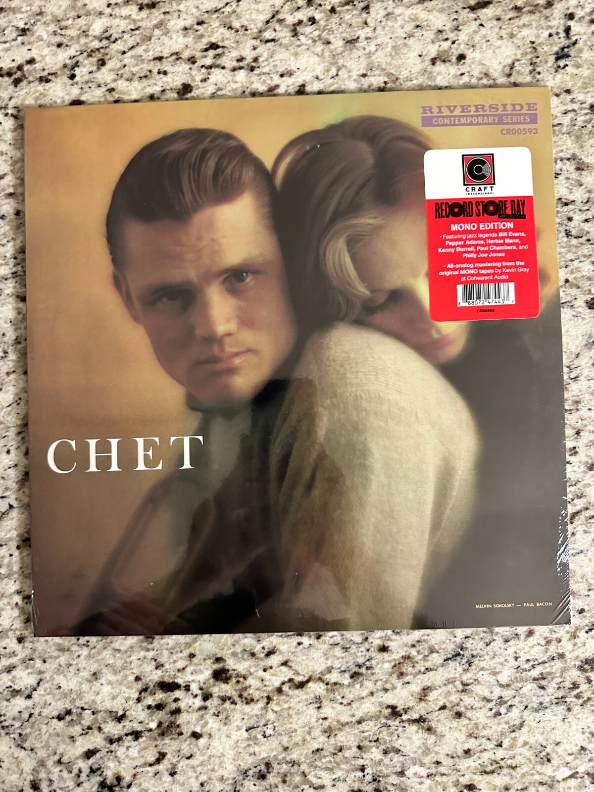 Chet Baker - Chet RSD 2023, MINT/SEALED, MONO Version, Riverside Records