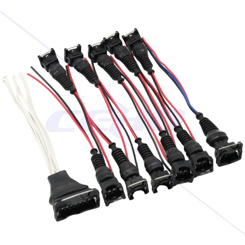 Kit de conector de arnés de cableado para inyector de combustible AFM TPS para Datsun 280z Nissan 280zx Foto 2 de 4