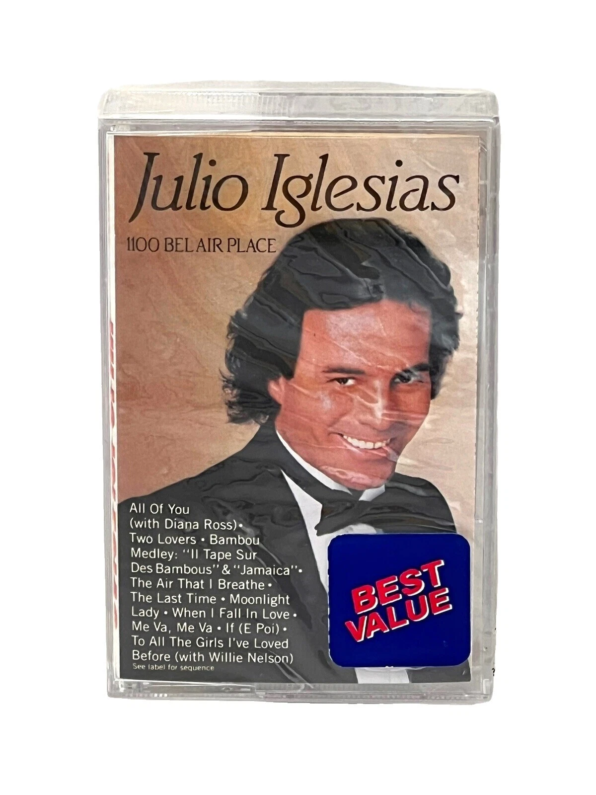 Casetes de música latina de Julio Iglesias