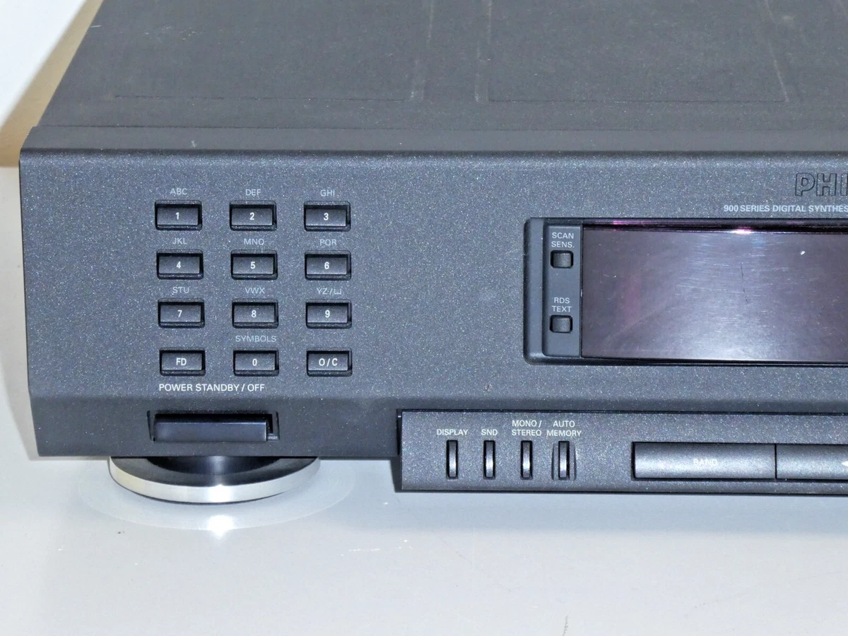Sintonizador estéreo Philips 70FT930/00S High End RDS, 2 años de garantía