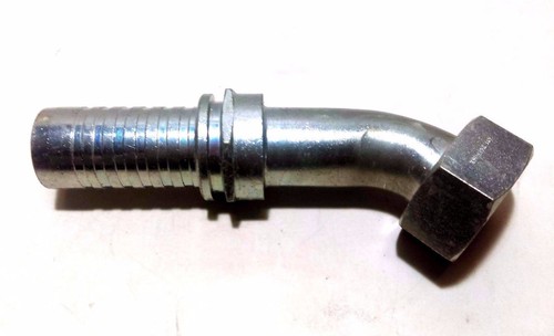 Gates 24PCS-24FFORX45, 81056 Female Flat-Face 1 1/2" Hydraulic Hose Fitting - Picture 2 of 4