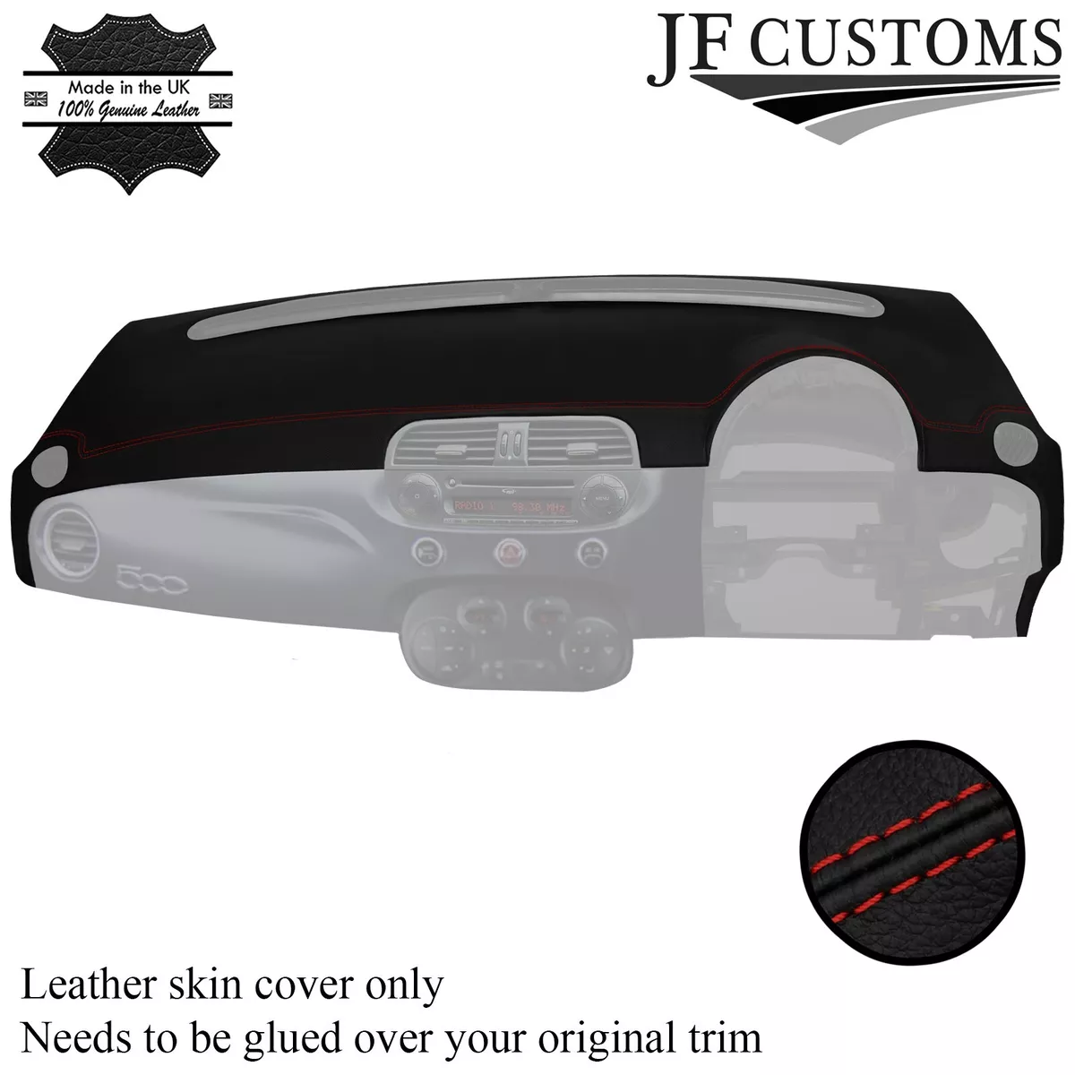 Fiat 500 dashboard cover deals