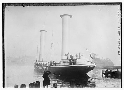 Photo:Buckau - Flettner rotor ship