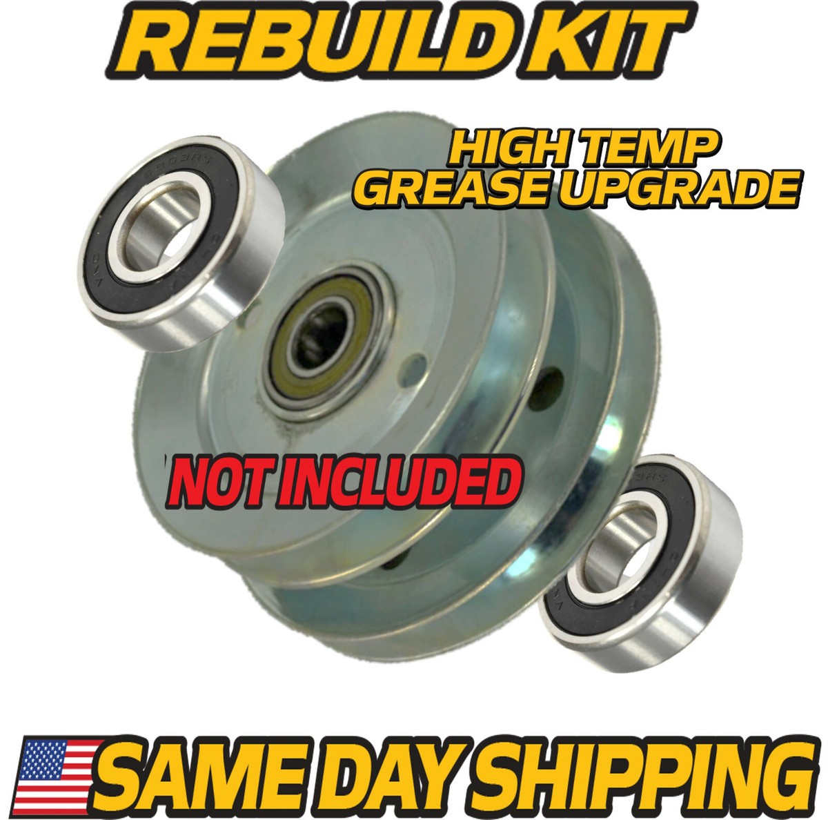 2-Pack C3 Spindle Bearings For John Deere ZTrak Mowers 717E-997 Series - Blade Spindle Replacement Kit 3 thumbnail image