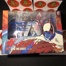 2x SIGNED Ken the Eagle Gatchaman G1 Japanese & English VA Storm Collectibles
