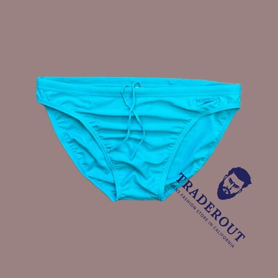 Speedo Men turquoise blue Essential Endurance 10 swim Brief