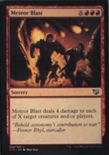 Meteor Blast - Commander 2015: #28, Magic: The Gathering Nm R158