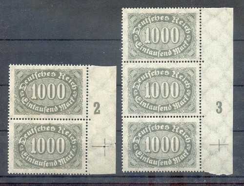 DR-INFLA LICENSE PLATE NUMBERS 252** MNH MINT NEVER HINGED (70012