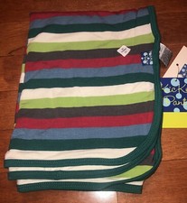 Kickee Pants Bamboo Multi Stripe Swaddling Blanket Swaddle New