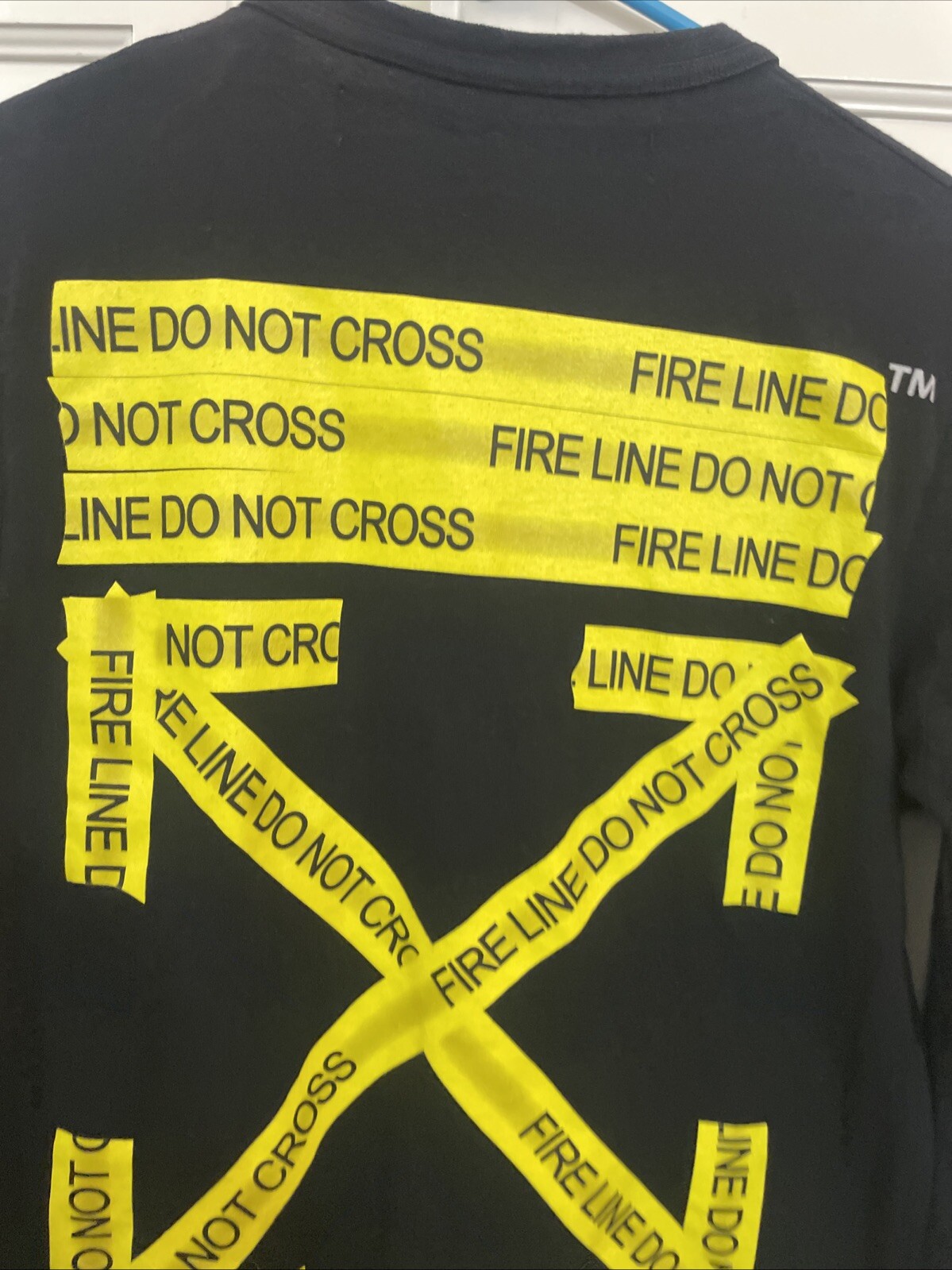 Main Label Off White Temperature “FIRE LINE DO NO… - image 10