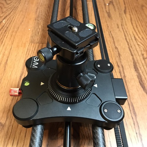 GVM GR80-120QD Professional Carbon Fiber Video Motorized Camera Slider 48” Read - Picture 5 of 24
