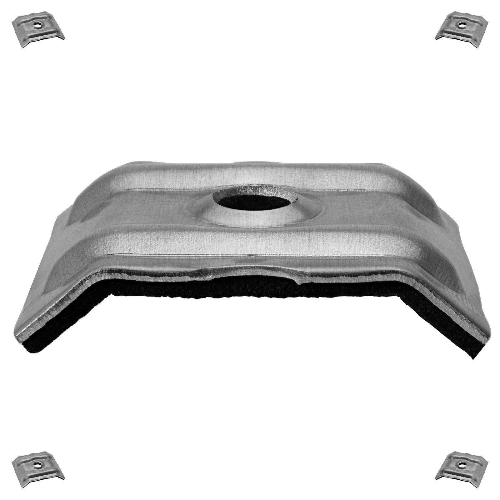 500 Alu-Kalotten 26/50 Für Trapezbleche | Mit Moosgummi-Dichtung, 38mm Breit – Für 20/1100 & 76/18 Profile