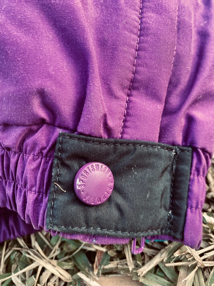 Traje de esquí Columbia de los 80’s traje de nieve de una pieza Gizzmo babero de nieve para mujer XL Foto 3 de 4