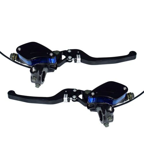 22mm 7/8" Universal Hydraulic Master Cylinder Reservoir Brake Clutch Lever Black - Picture 4 of 10