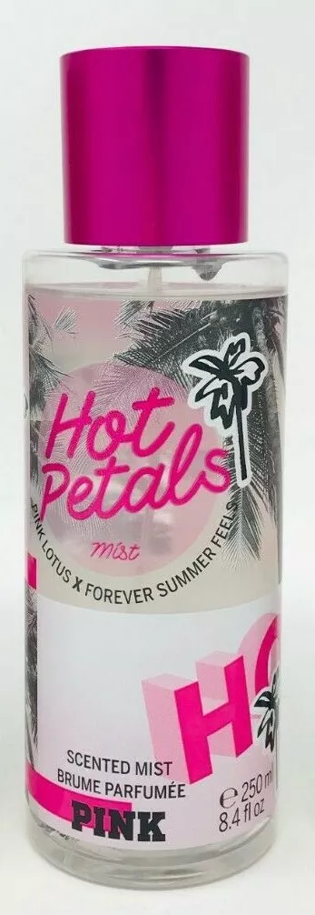 PINK HOT PETALS VICTORIA S SECRET FINE FRAGRANCE MIST 8.4 OZ
