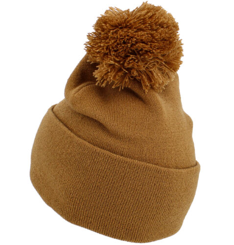 Premium Qualität Basic Bommel Beanie - Bild 13 von 33