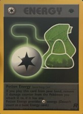 Team Rocket 1st Edition  Potion Energy 