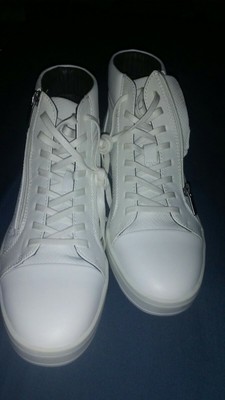 calvin klein leather sneakers