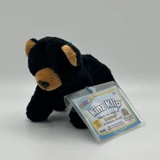 🐻 New Webkinz Kinz Klip Black Bear WE693 - Unused Code, Pet & Smoke-Free 🐻