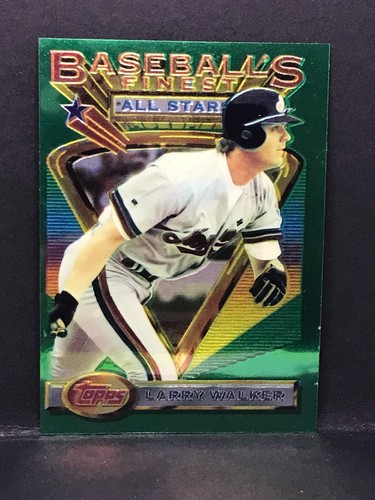 1993 Topps Finest All Star Larry Walker #97 Montreal Expos