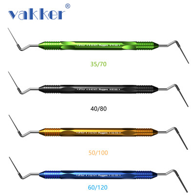 VAKKER Dental Endo Buchanan Hand Plugger Niti Fill Tips ENDO Hand Plugger Set
