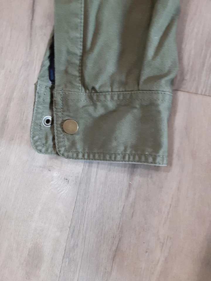 Camisa Cabela's Para Hombre Franela Forrada Buttondown Oliva Mediana Alta Foto 3 de 4