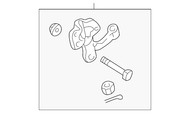 Conjunto de brazo ralentí Frontier Xterra genuino Nissan 1999-2004 D8530-VK90A Foto 3 de 4